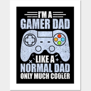 My Dad Video Games First Father's Day Presents For Gamer Dad Posters and Art